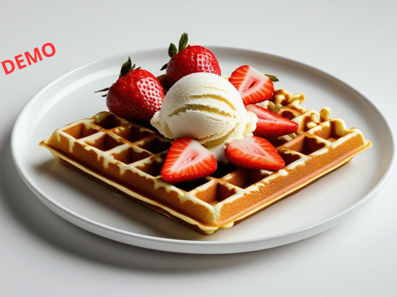 🍓 Offre Exclusive : La Gaufre Sucrée Fraîcheur d'Été 🍓